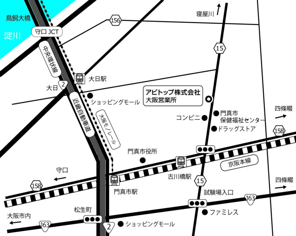 Map-Osaka